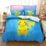 Housse De Couette Pikachu Bleu