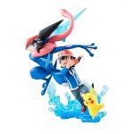 Figurine Sacha Lucario et Pikachu