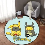 Tapis Pikachu en Totoro
