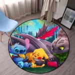 Tapis Pokemon x Stitch x Dragon