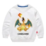 Pull Dracaufeu Danse Flammes