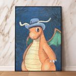 Tableau Dragonite Van Gogh
