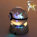 Pokéball Lumineuse en Cristal Pokémon Arceus