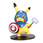 Figurine Pikachu Captain America