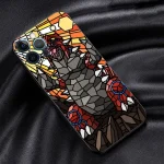 Coque iPhone Groudon Mosaïque