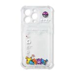 Coque iPhone Avec Porte Carte Pokémon