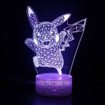 Lampe Pikachu Géométrique