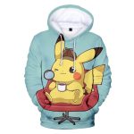 Sweat Détective Pikachu Café