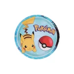 Assiettes Anniversaire Pikachu