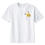 T-Shirt Pikachu Joyeux Poche