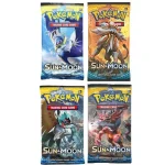 Boosters Pokémon Soleil et Lune - 4 Packs